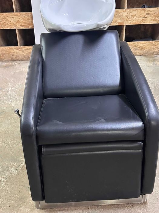 rampa de lavagem cabeleireiro