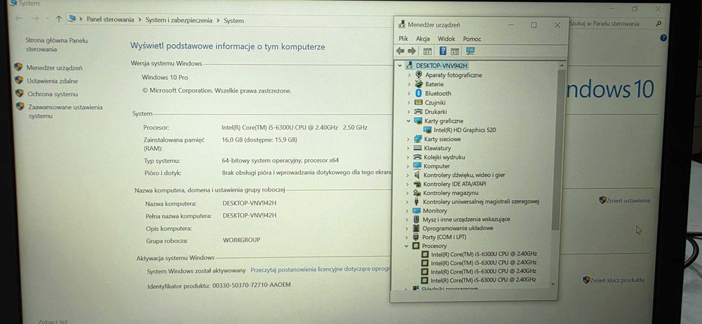 Lenovo 15,6/FullHD/HD620/Win10pro/4G-LTE/Ram16/NVMe256/WiFi/HDMI/Bluet