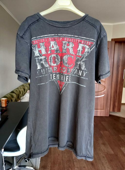Бавовняна футболка мерч рок стиль Hard Rock
