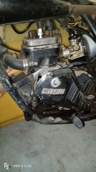 Motor casal 6 a água a trabalhar