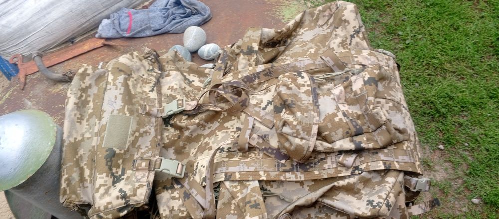 Британський великий тактичний каркасний рюкзак 120л