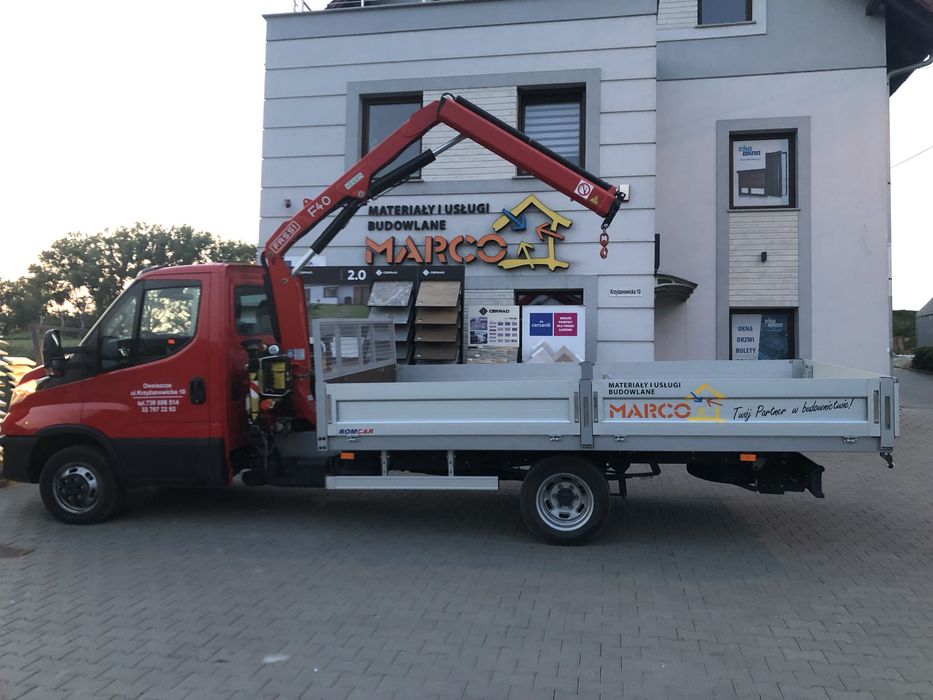 Transport i rozładunek HDS+wywrotka