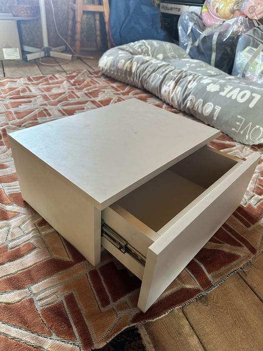 Тумба навісна Світ Меблів Тая 550x160x410 мм кашемір/кашемір