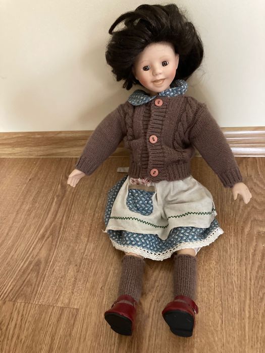 Lalka porcelanowa 50 cm retro 9629A