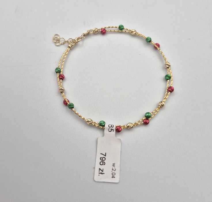 Złota bransoletka 585 19 cm  2,04g