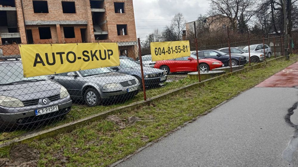 Autoskup -Kraków i okolice-Gotówka każdy stan
