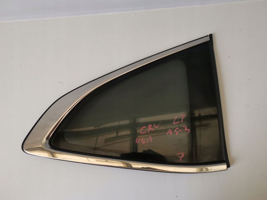 HONDA CRV V 17- SZYBA KAROSERYJNA TYLNA PRAWA AS3 2017 USA