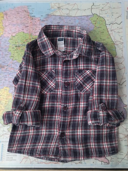Koszula flanelowa 18/24 mc