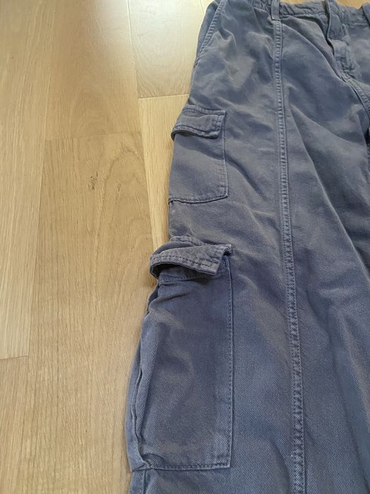 spodnie cargo jeansy