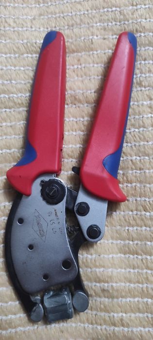 8-дюймовые саморегулирующиеся клещи для обжима наконечников проводов K