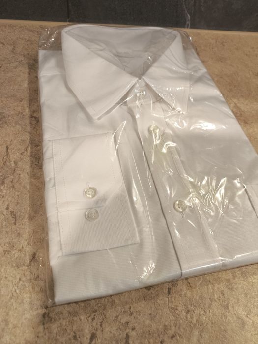 Koszula męska biała 43/188