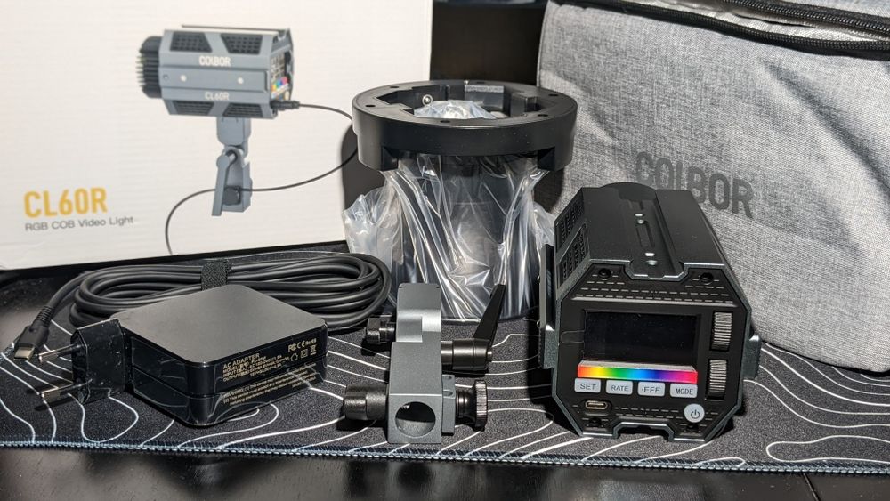 Світло студійне Bi-Color 65Вт 2700-6500К l Новий Colbor RGB