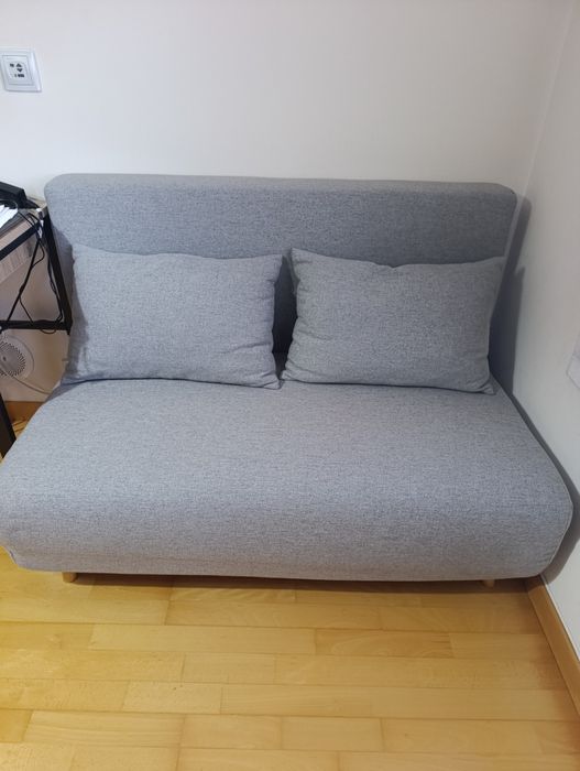 Sofá-cama Sklum cinza em excelente estado