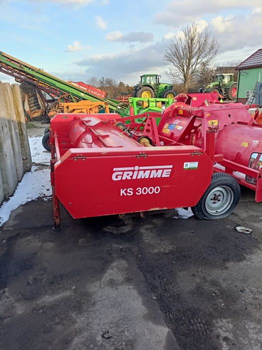 Łeciarka baseiler grimme 4sztuki na placu