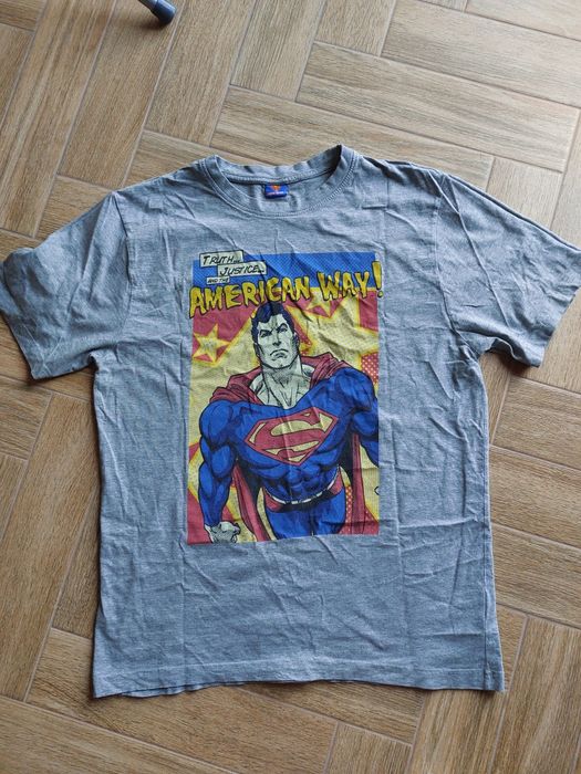 Używany męski t-shirt SUPERMAN, rozm. XXL