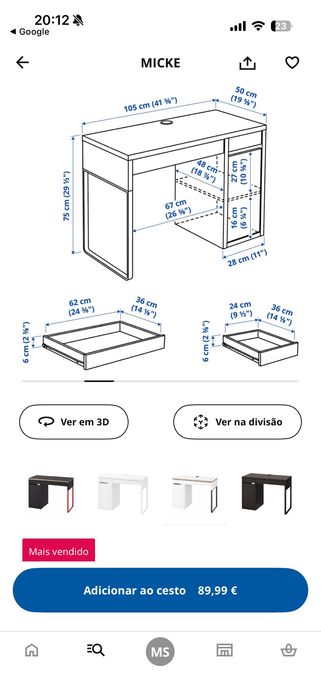 Vendo Secretaria igual a imagem