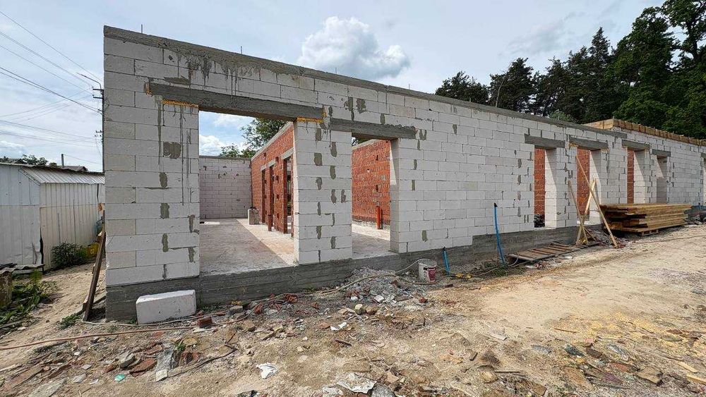 кутовий ТАУНХАУС одноповерховий на ГАЗУ без комісії в Ворзелі