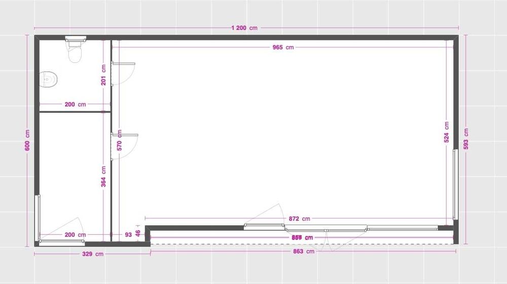 KONTENER Usługowy, Biurowy 72 m2 | ARTHome