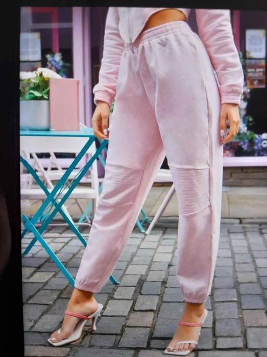 Conjunto fato de treino rosa XL novo