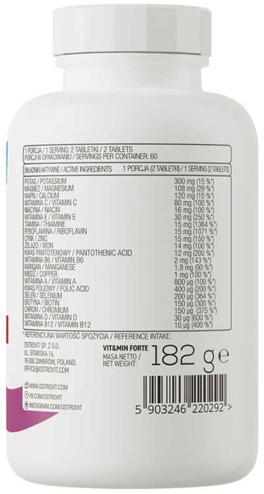 Вітаміни дієтичні добавки