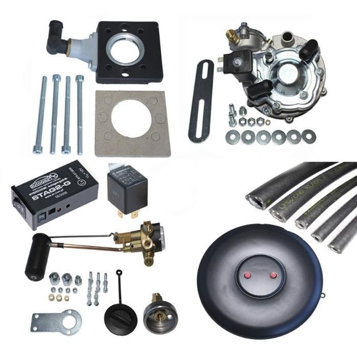 ПОЛНЫЙ НОВЫЙ Комплект ГБО 2 поколения Tomasetto