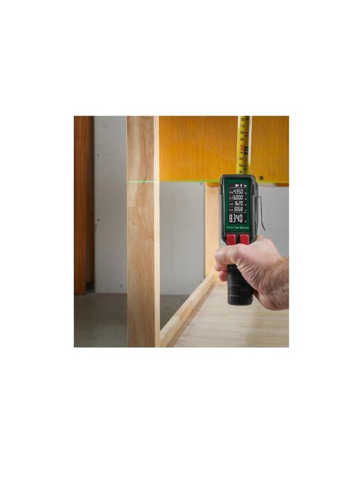 Fita métrica com laser recarregável parkside