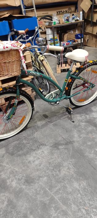 Bicicleta verde Bom estado