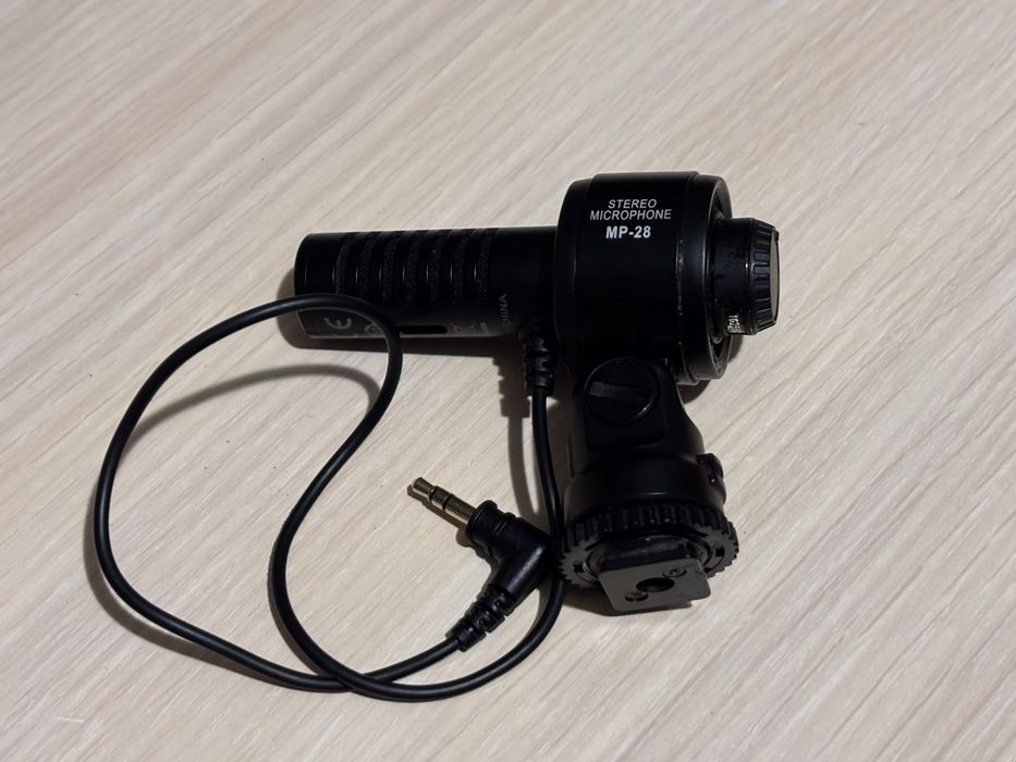 Стереомікрофон Extra Digital MP-28 для фотоапарата та відеокамери