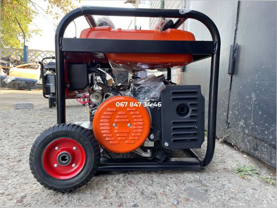 Генератор 5,5 кВт Zeppelin GZ 5500 Бензин 1 фаза Бесплатная доставка!