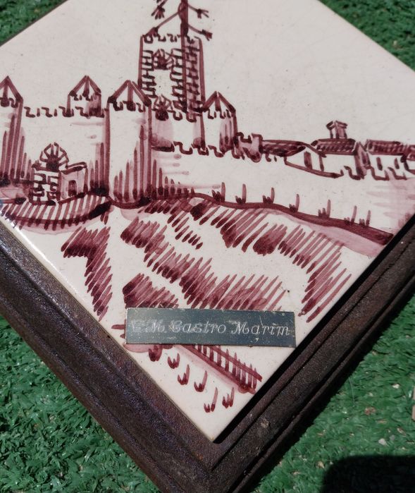 Azulejo alusivo a Castro Marim.
