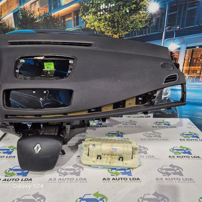 Tablier completo com kit de airbags Renault Megane 3