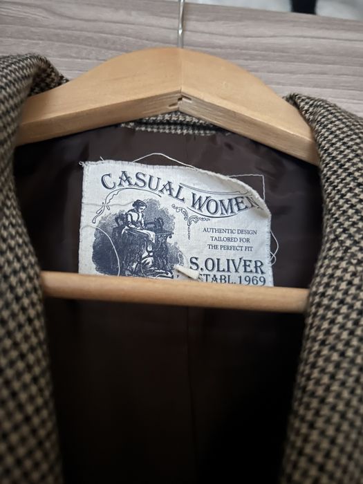 Вінтажний жіночий жакет S.Oliver