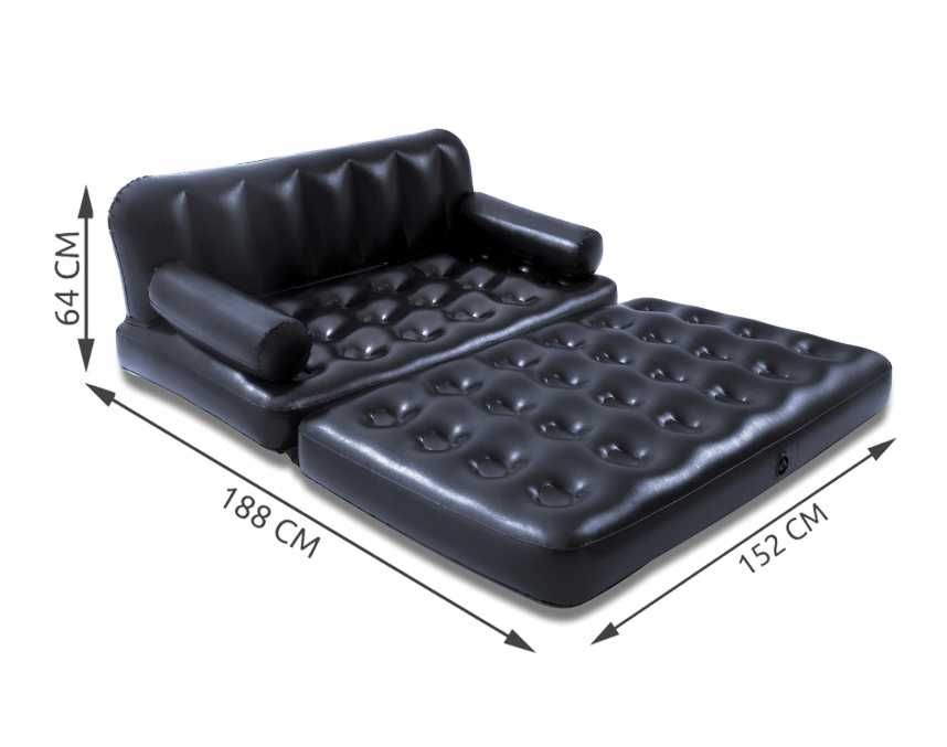 NOWA Sofa dmuchana Materac 5w1 Duża Bestway