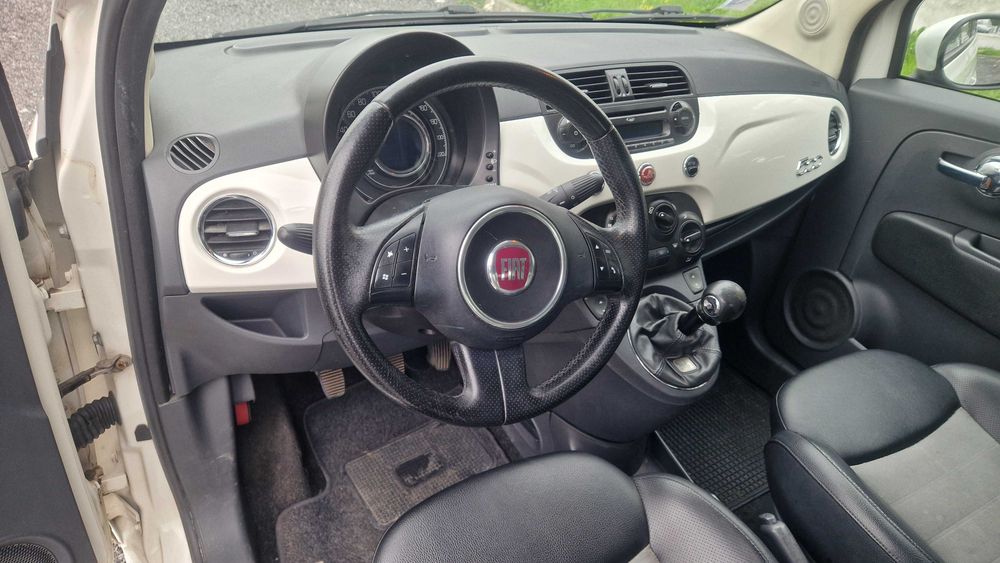 Fiat 500 Lounge 1,2 gasolina 09/2008