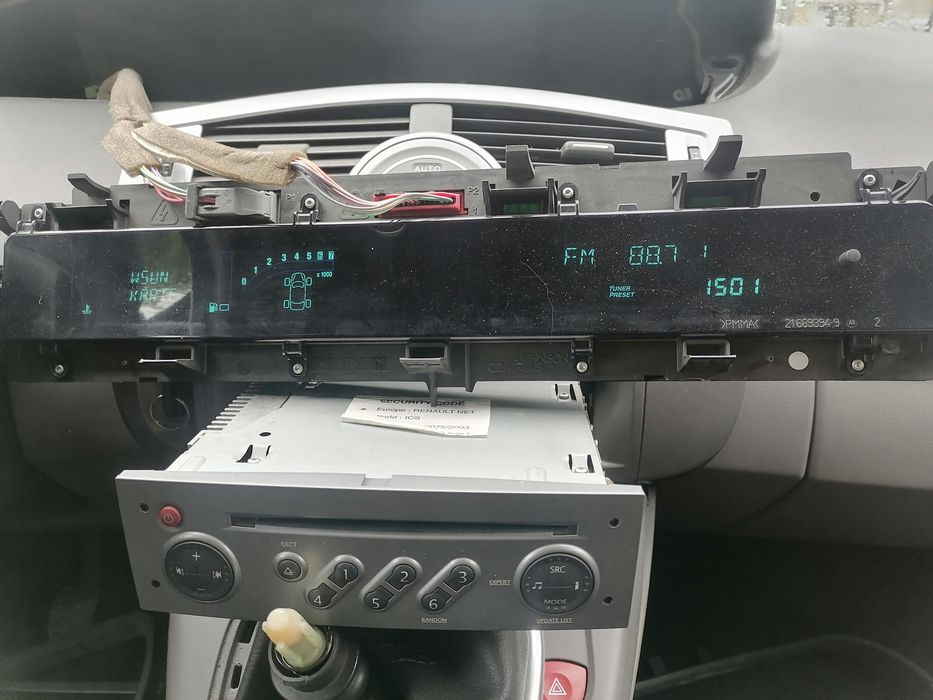 Licznik radio Renault Scenic 2 lift