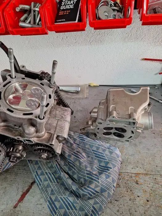 Honda crf 250 po rzeczywistym remoncie