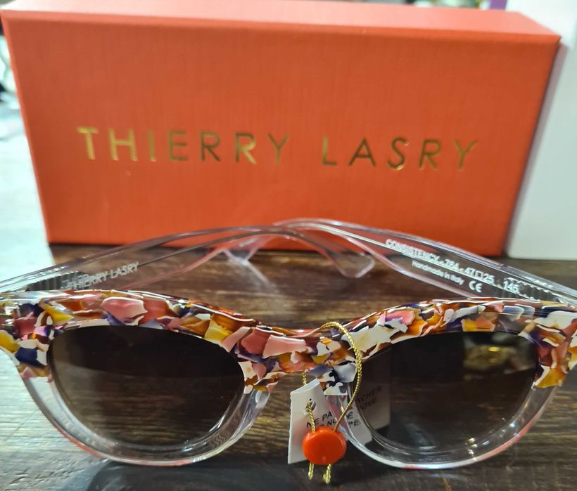 Nowe okulary przeciwsloneczne z metka "THIERRY LASRY" z Francji