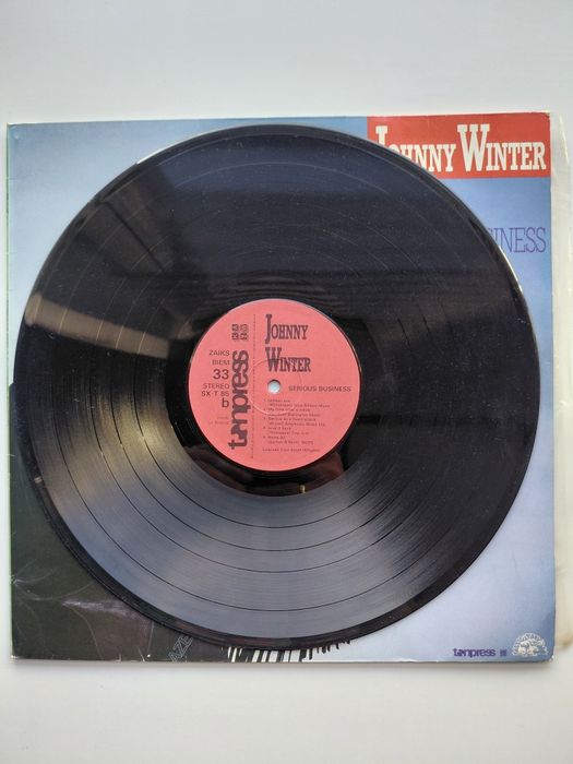 Winyl Johnny Winter Serious Business