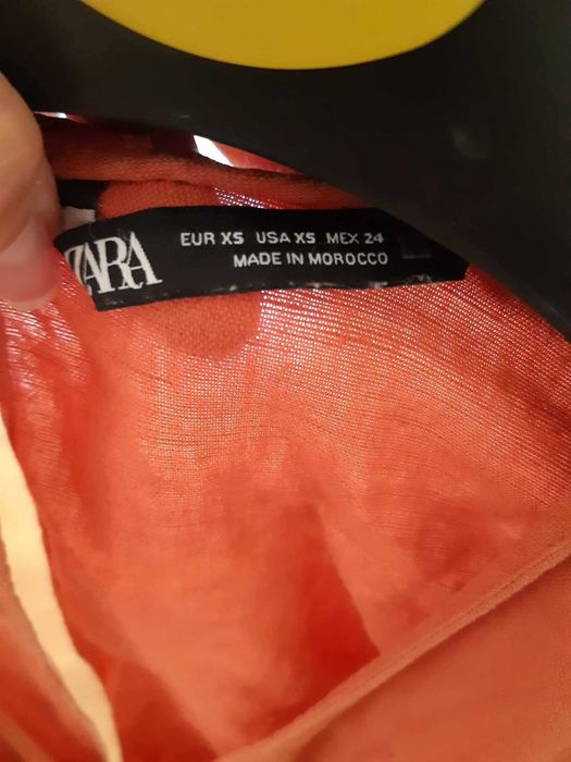Kombinezon zara lniany XS