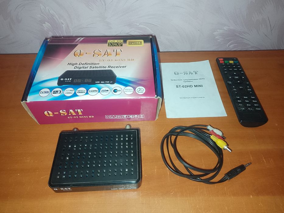 БЕЗКОШТОВНА ДОСТАВКА Ресивер/тюнер U2C A1 A1ternativa,Q-SAT ST-02 Mini