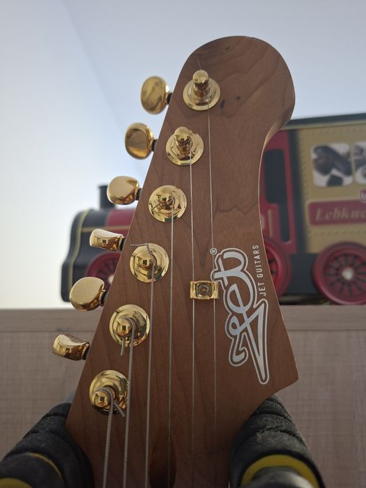 JET Guitars JS-480 WR G z Paskiem i Futerałem