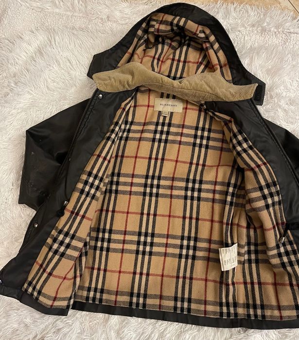 Parka impermeável Burberry .