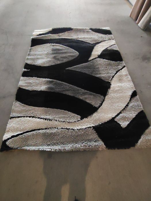 Tapete tons de cinza 3x2m
