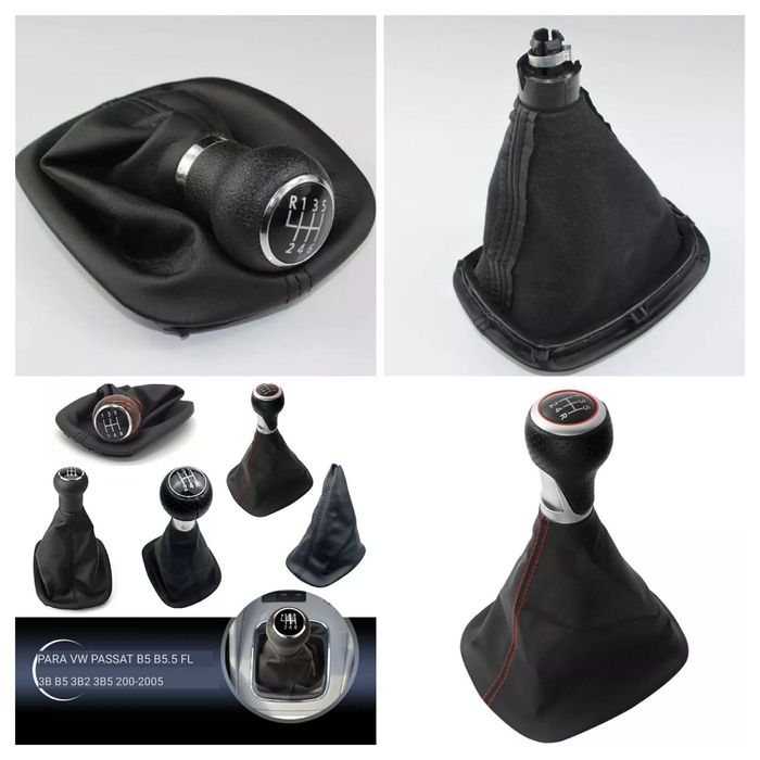 Manete VW Passat Audi A4 alavanca punho fole moca mudanças velocidades