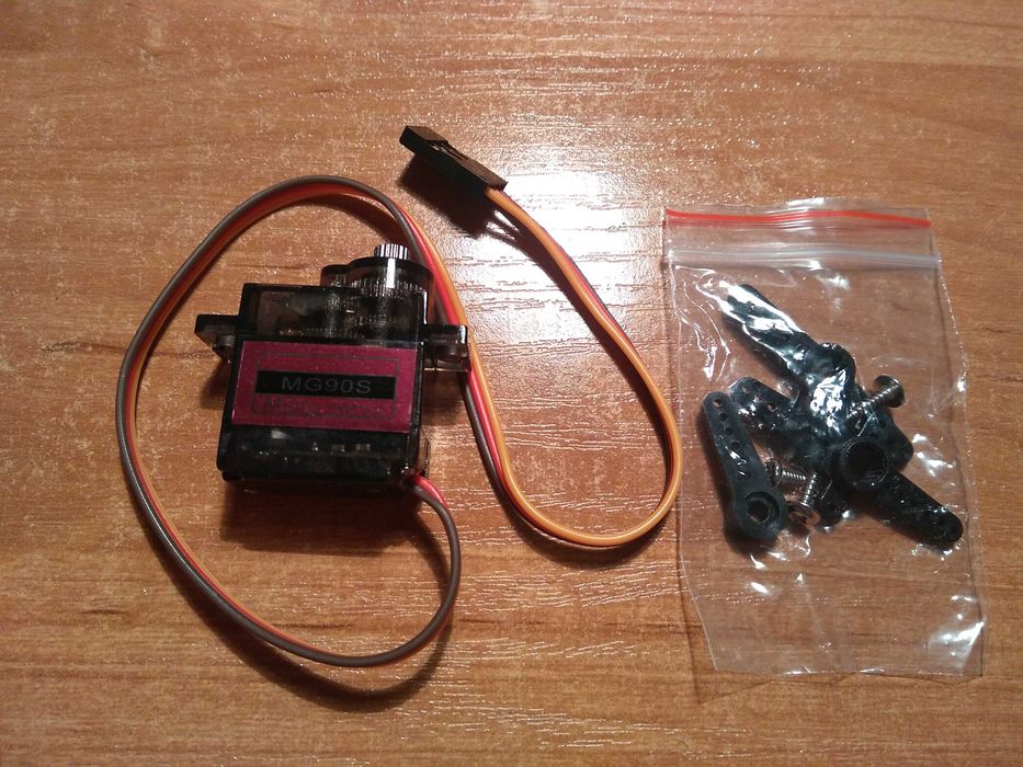 Micro Servo Mikro Serwo MG90S 2,2kg/6v Metalowe Zębatki 1:24 1:16 1:18