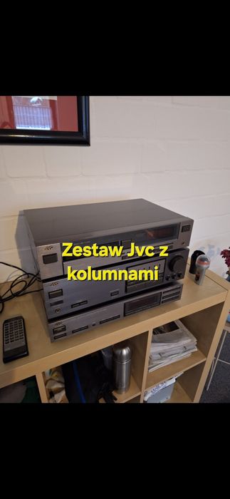 Jvc zestaw z kolumnami Canton Karat M80 DC