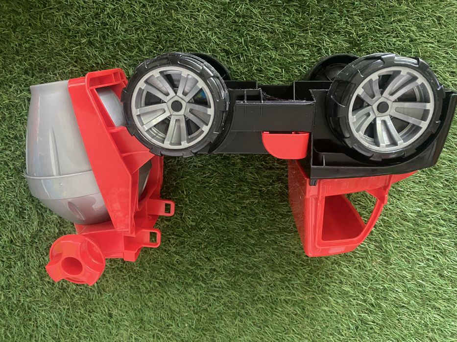 Carros das obras escavadora betoneira camiao de carga