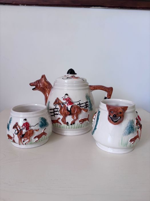 Вінтажний посуд Європа Англія сервіз чайник глечик