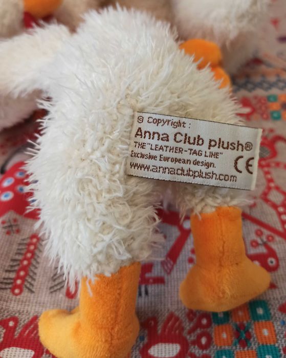 Игрушки мягкие «Семья курочек»-4шт. Anna Club Plush Голландия+ подарок