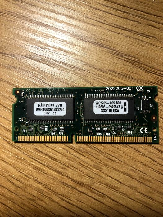 memória para portátil